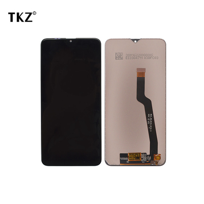 O toque do painel LCD do telefone celular de SAM M10 indica a versão da versão U de F