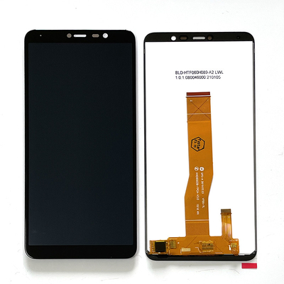 O telefone celular parte exposições do toque do conjunto para a tela do Lcd do telefone celular de Wiko Y80